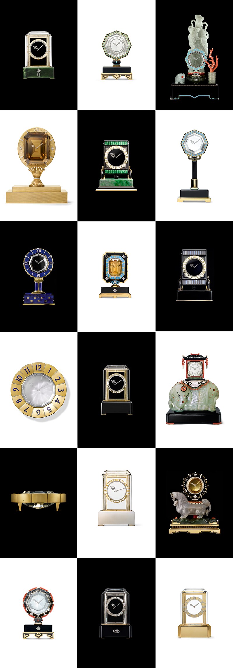 Mystery clocks in the Cartier collection Mystery clocks in the Cartier collection